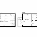 Lej 2-værelses lejlighed på 79 m² i Næstved
