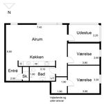 Lej 3-værelses lejlighed på 93 m² i Greve