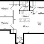 Lej 4-værelses lejlighed på 85 m² i Risskov