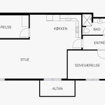 Lej 2-værelses lejlighed på 89 m² i Risskov