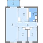 Lej 3-værelses lejlighed på 96 m² i Brønderslev