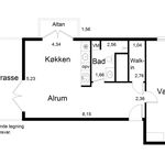 Lej 2-værelses lejlighed på 92 m² i Hedehusene